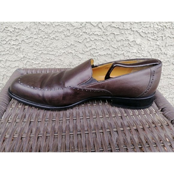 Paolo de Marco Loafers 13 M Brown Leather Slip On‎ Shoes Spain main image 11